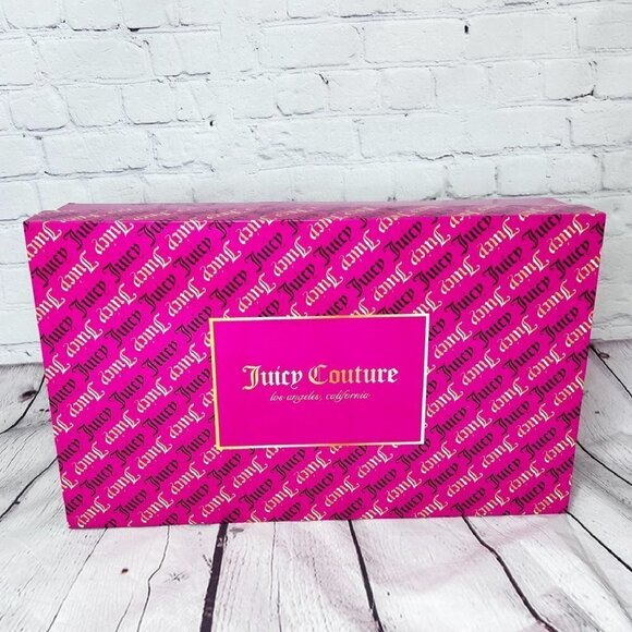 NWT JUICY COUTURE MATCHING ROSE HANDBAG SET MOM & HER MINI PURSES BOX SET - Picture 6 of 6